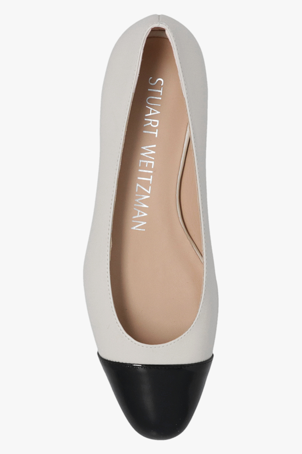 Stuart Weitzman 'Sleek' leather ballet flats | Nike Dri-FIT